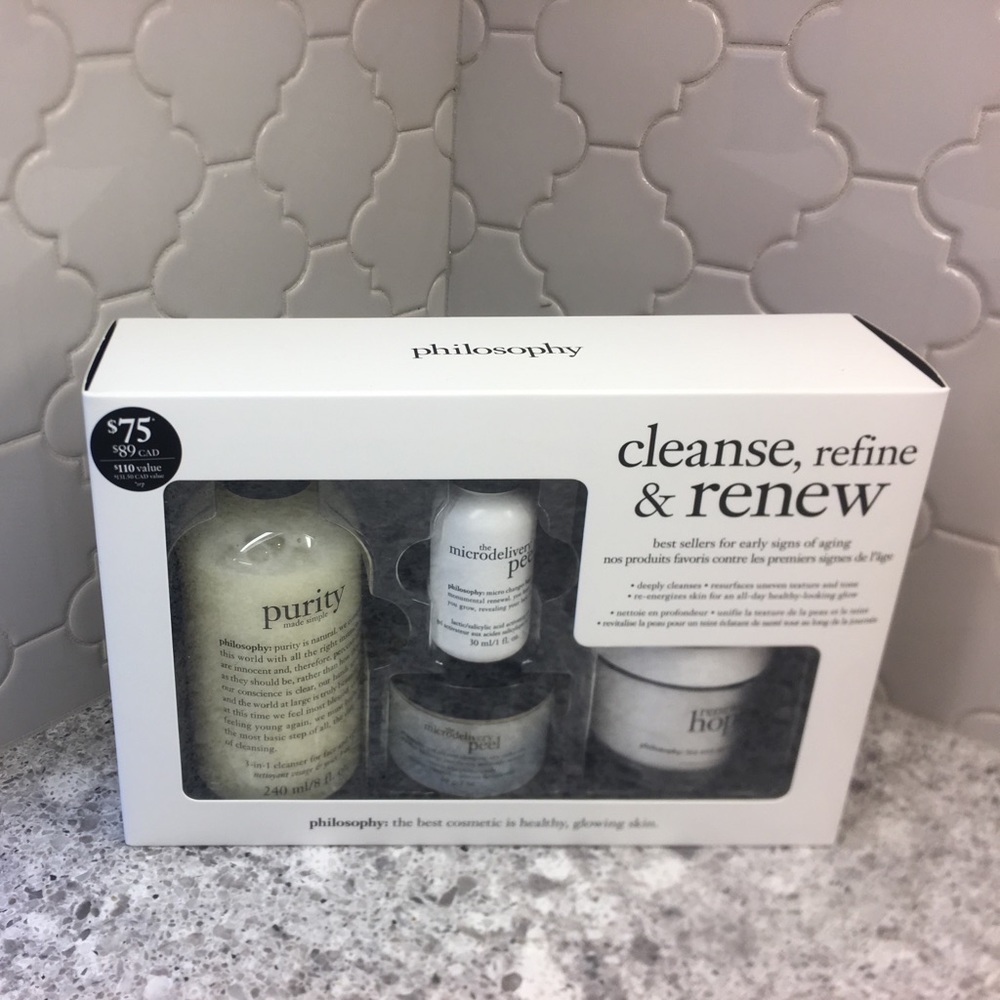 Philosophy Cleanse, Refine, Renew Set