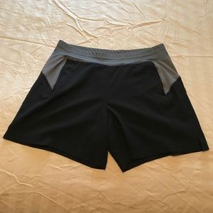 Black and Grey Tek Gear shorts!!