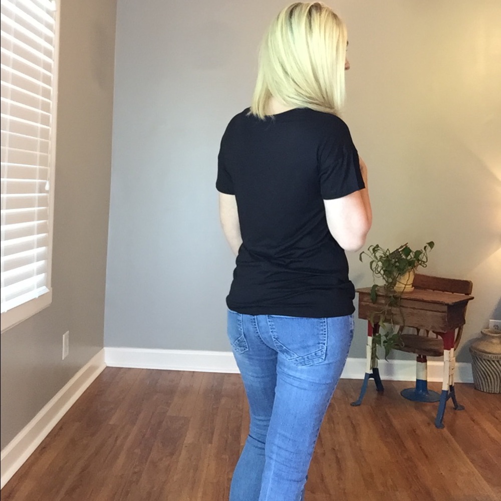 Unicorn V Neck Tee - Picture 5 of 5