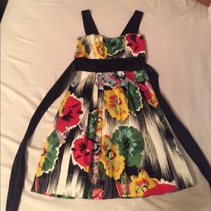 Floral printed A-line Dress