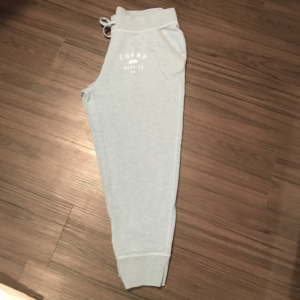 VS Pink Cropped Joggers