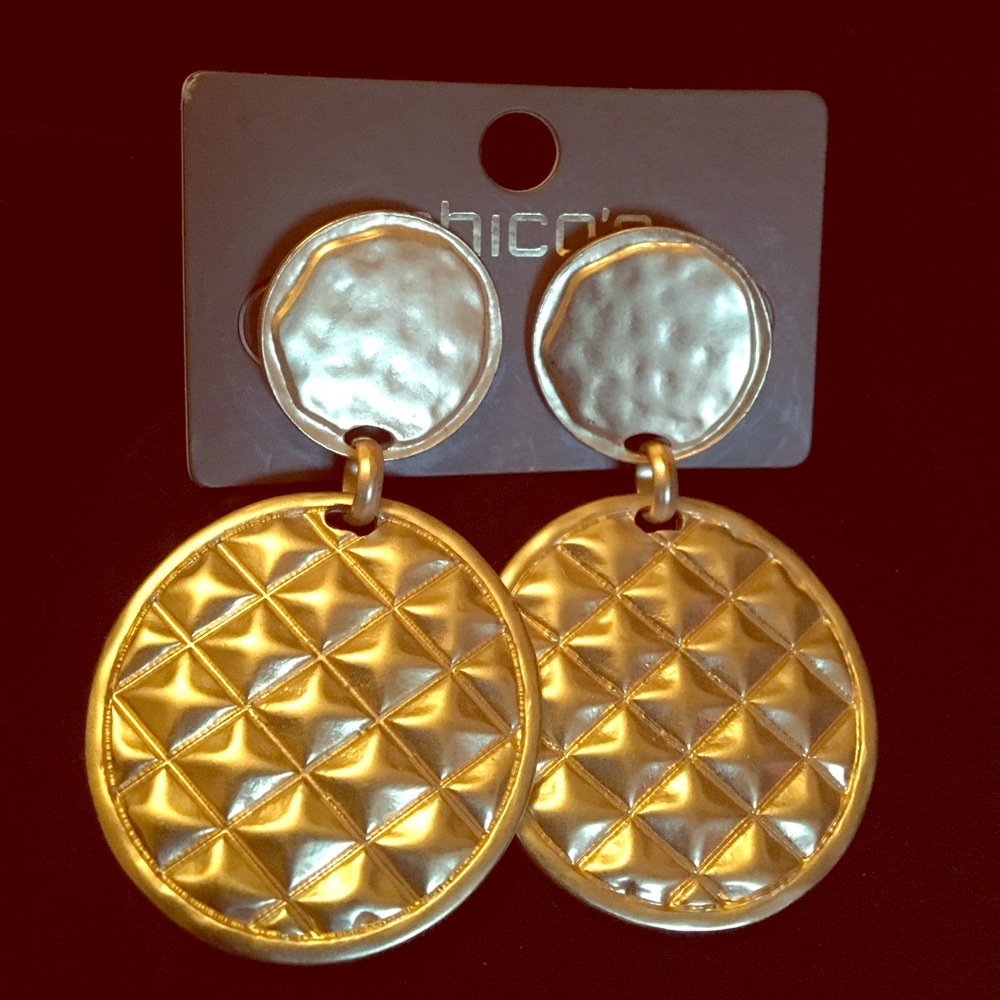Custom gold earrings-NEW