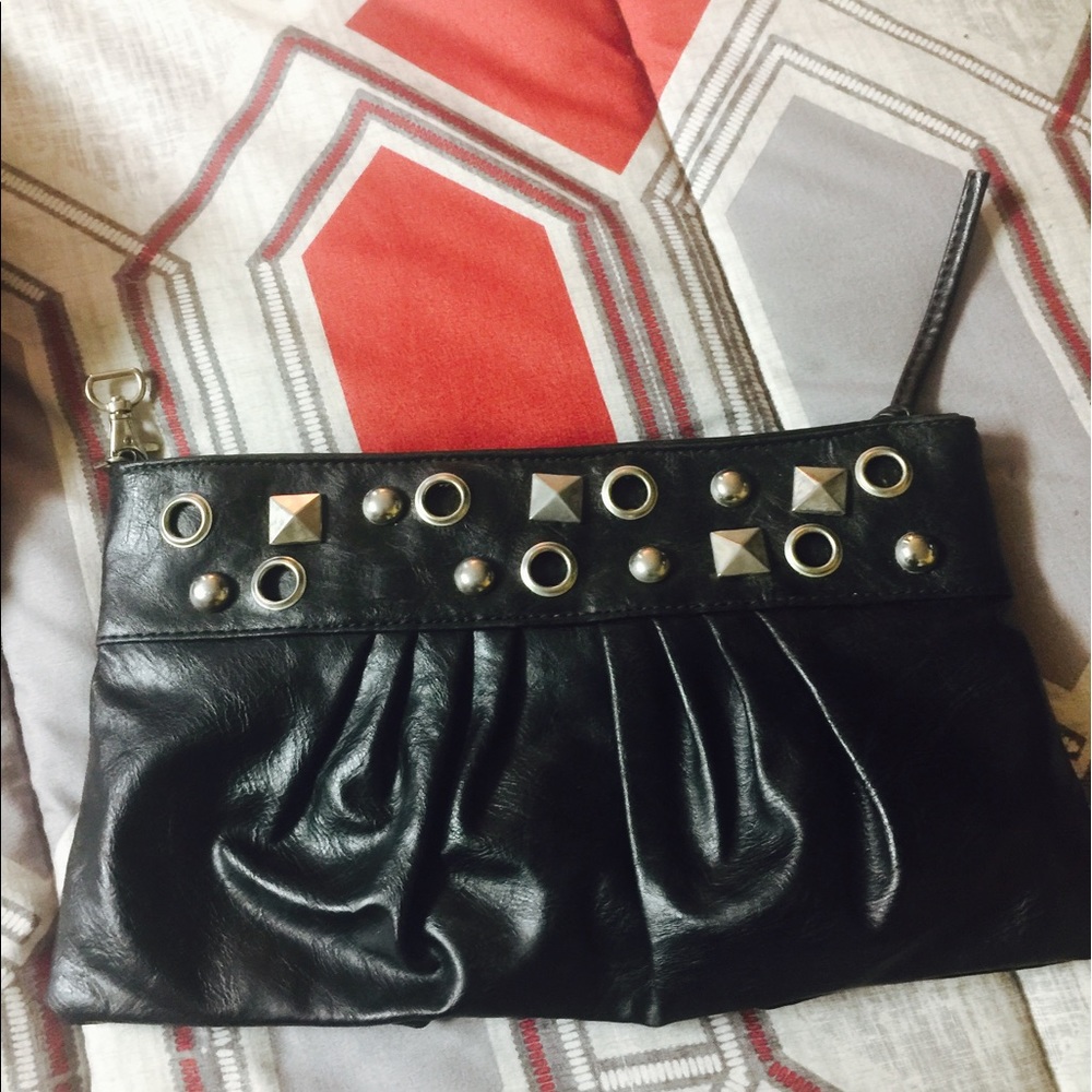 Studded little clutch