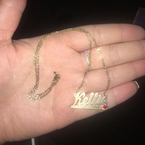 10k gold Kellie necklace