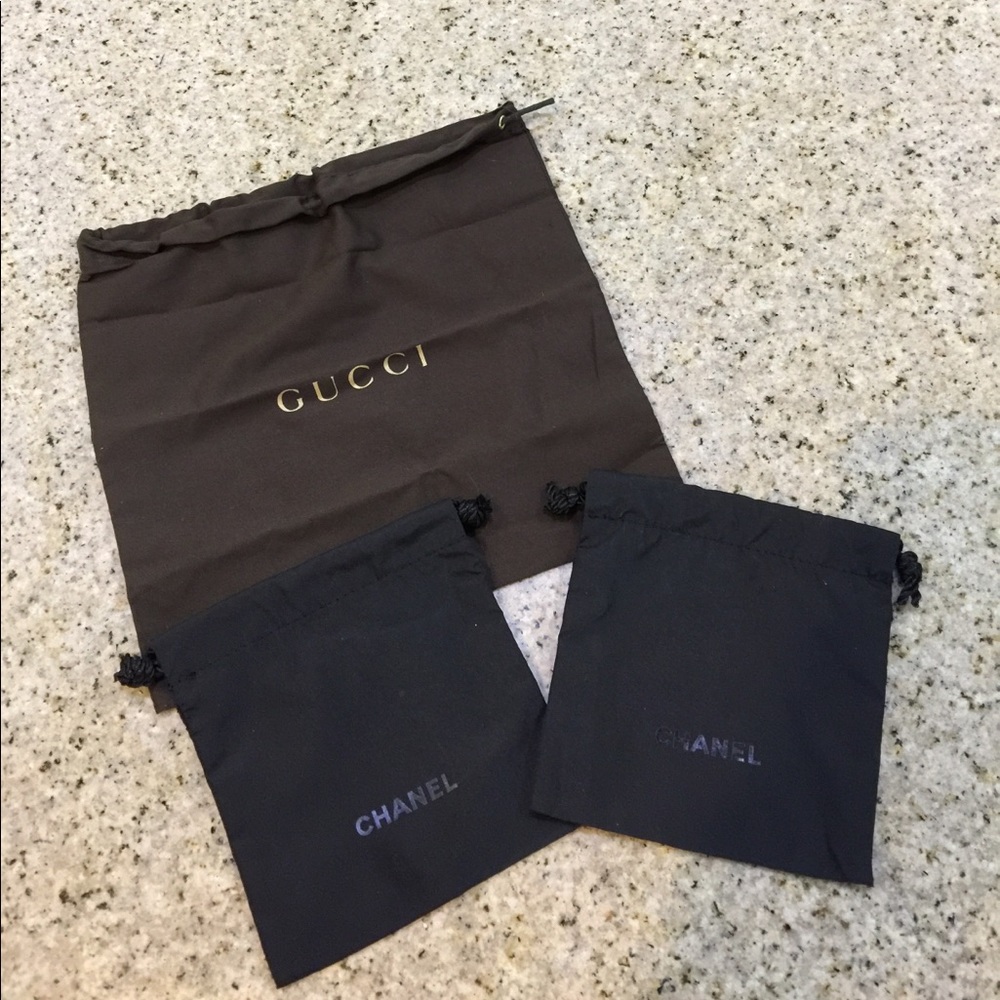 Gucci & Chanel Dust Bags