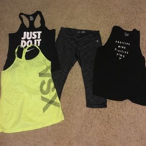 Workout clothes