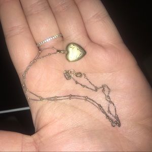 14k gold locket