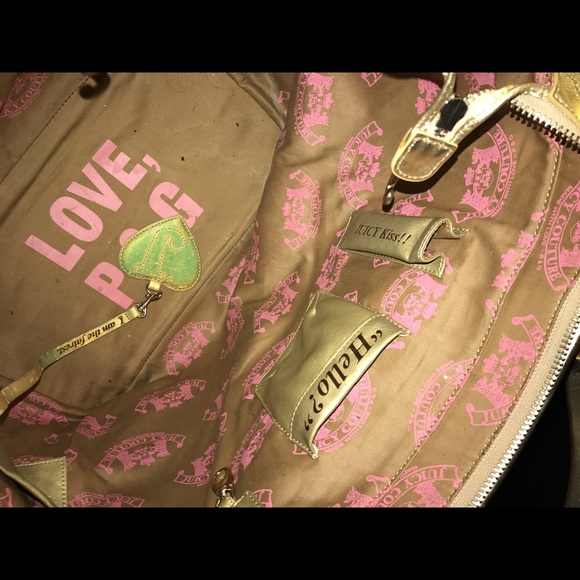 Juicy Couture Velour Tote - Picture 4 of 4