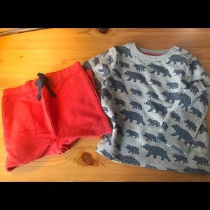 Baby Boden 6-12 month Bear Set