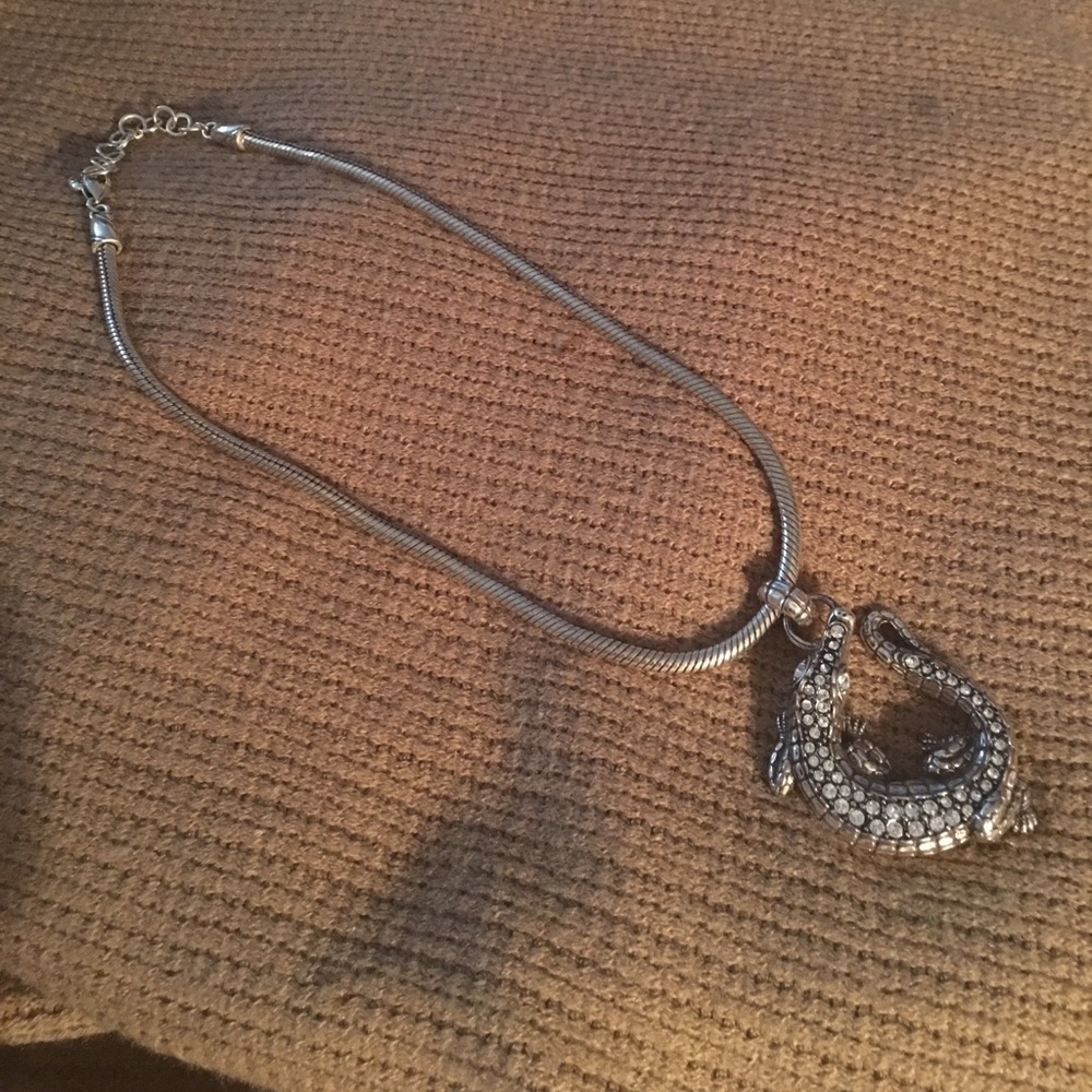Alligator necklace