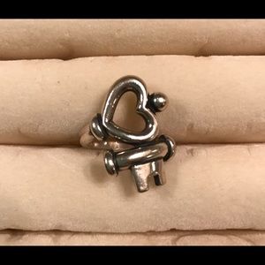 James Avery Heart Key Ring!