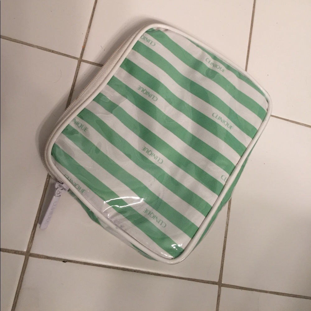 Vintage Clinique makeup bag