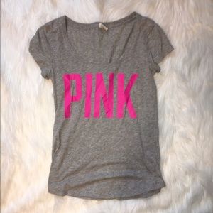 PINK Grey T-shirt