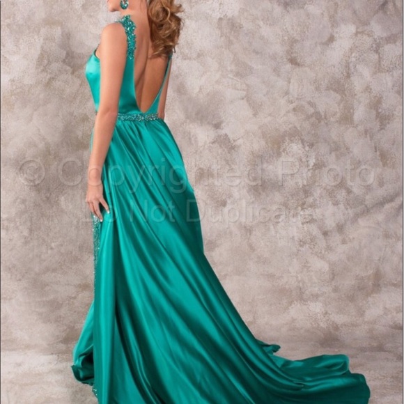 Custom Sherri hill pageant gown - Picture 2 of 2