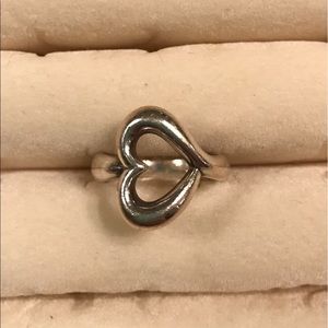 James Avery Sideways Heart Ring