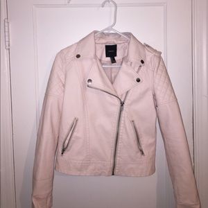 Forever 21 Pink Leather Jacket