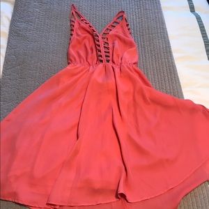 Tobi Coral Dress