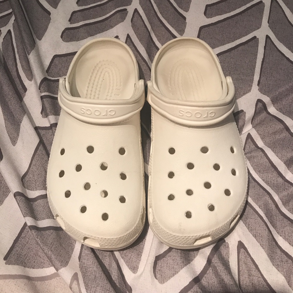 White crocs