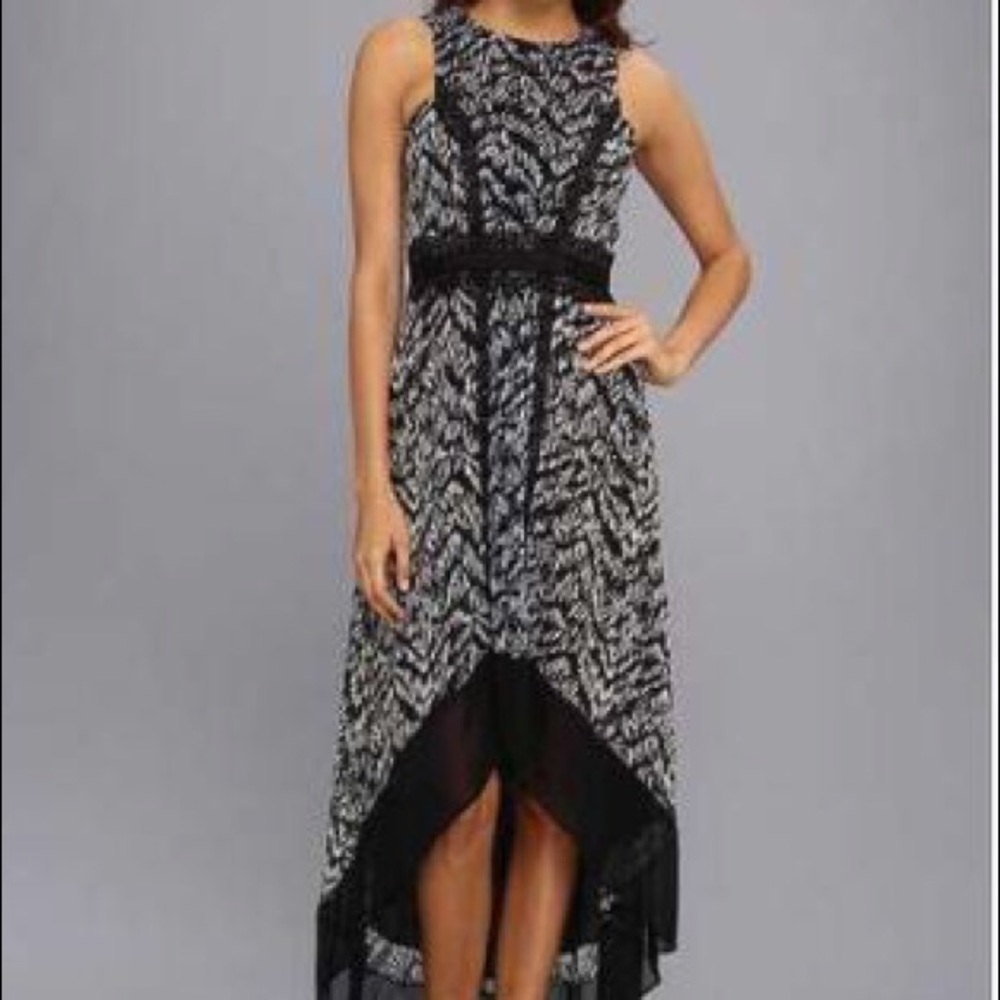 Ivy + Blu Hi-lo Maxi Dress