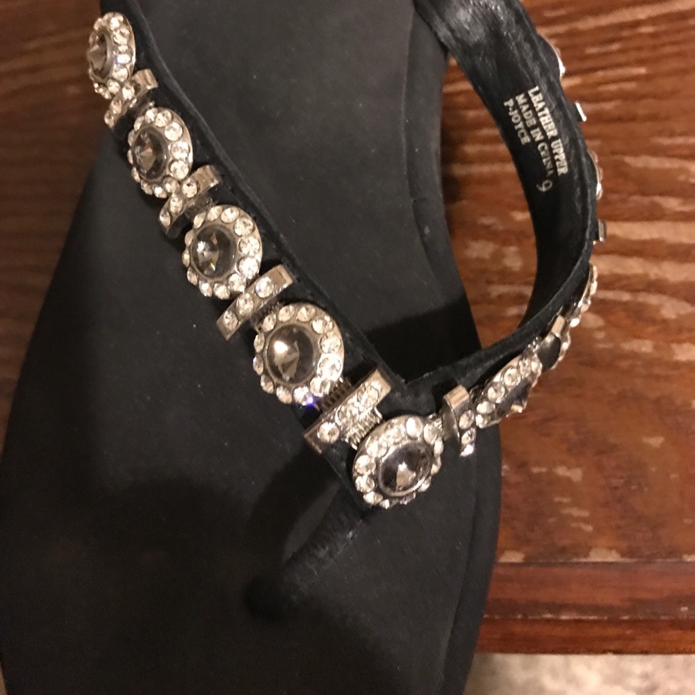 Yellow Box wedge sandal - size 9 - Picture 4 of 7