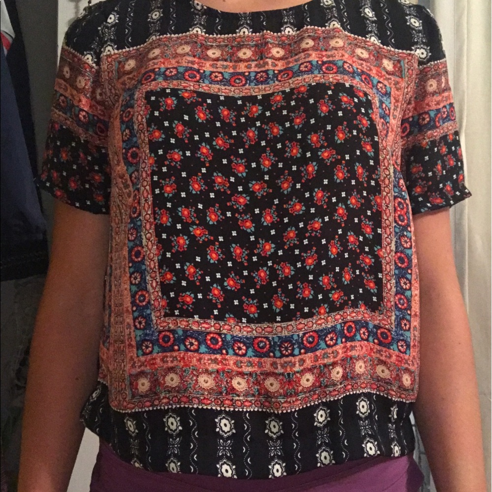 Fancy silk shirt