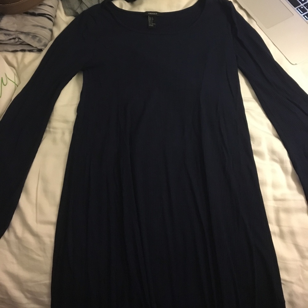 Navy blue dress