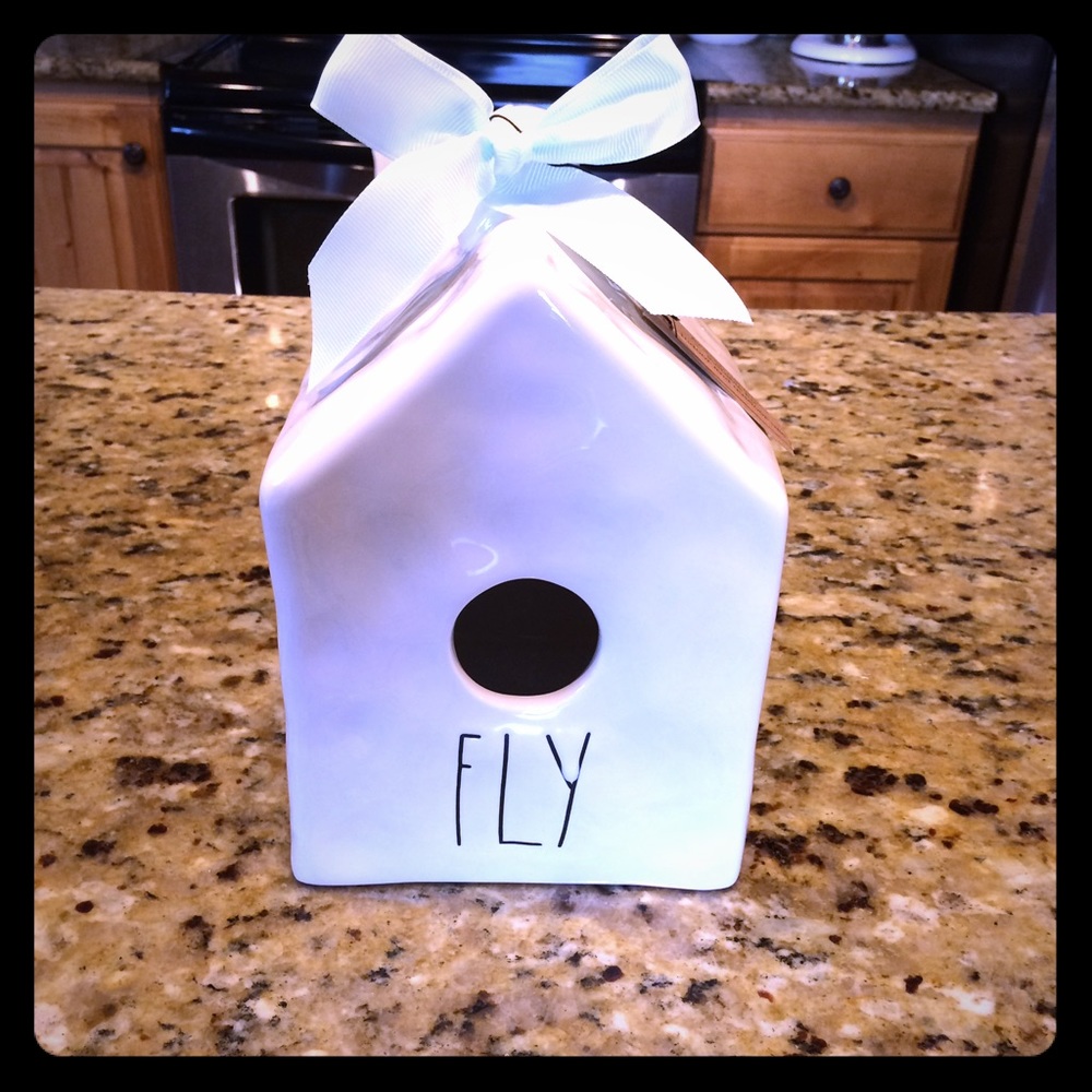 Rae Dunn FLY bird house