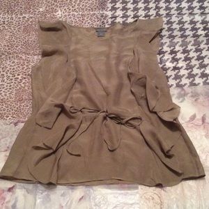 Luxury fabrics Ann Taylor silk blouse.