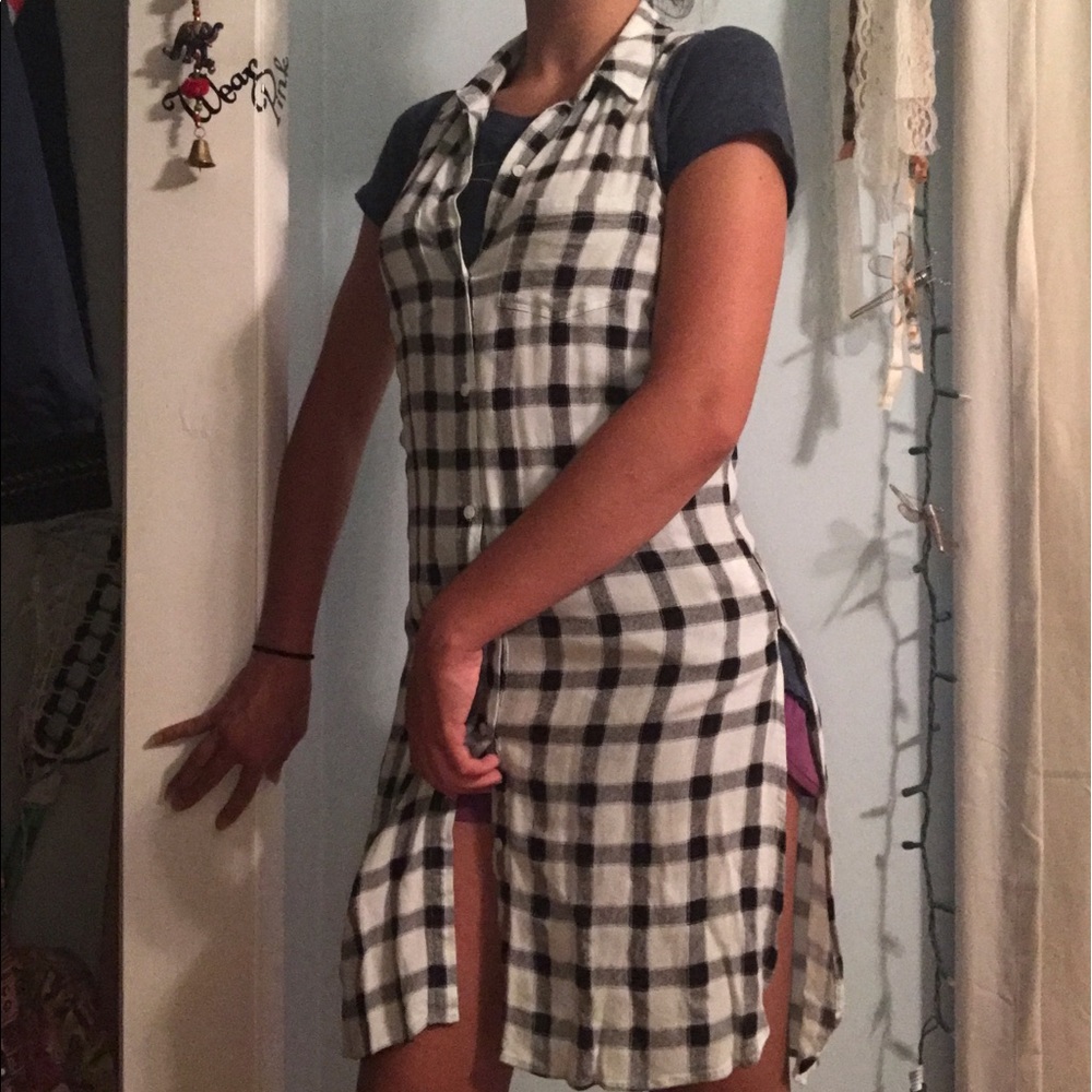 Long flannel