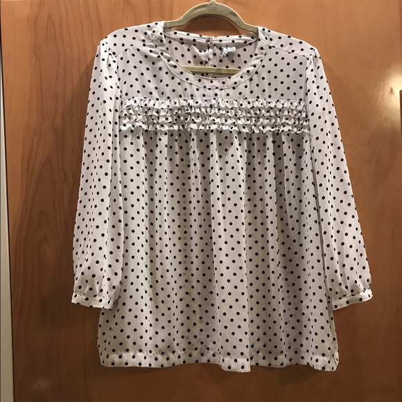 Elle Tops - Elle polka dot top - sz XXL