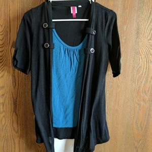 Dress cardigan top