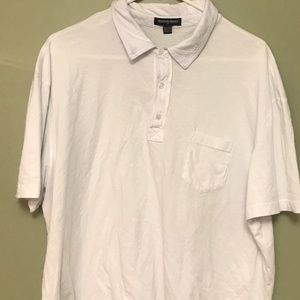American Apparel Short Sleeve Polo Shirt White