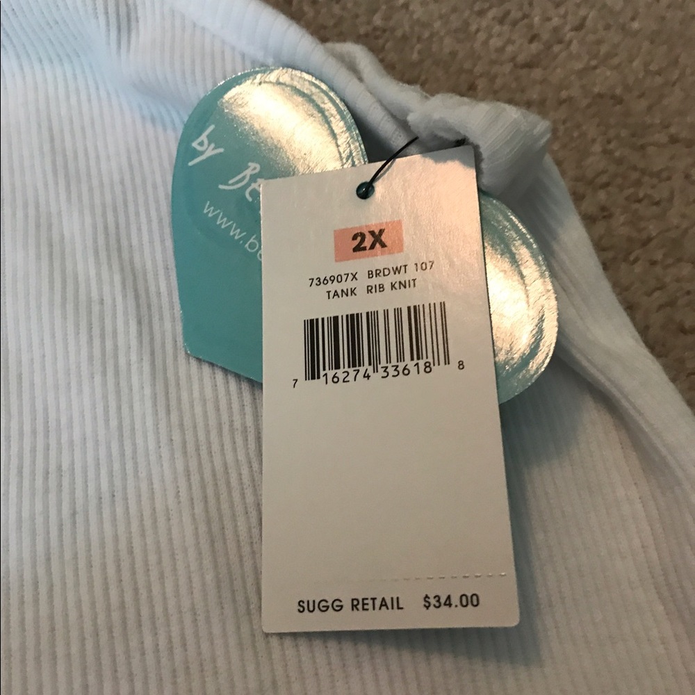 🎉SALE!!🎉 Betsey Johnson Bride Racerback Tank - Picture 4 of 4