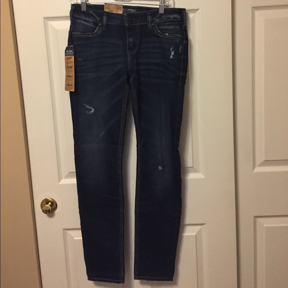 Silver Suki Fit Jeans