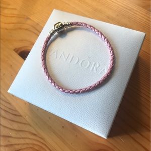 Pandora Leather Braid Bracelet