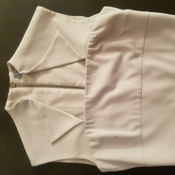 Envelope Neck Sheath Dress - Picture 2 of 4