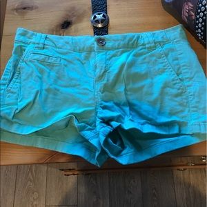 Express shorts - mint green