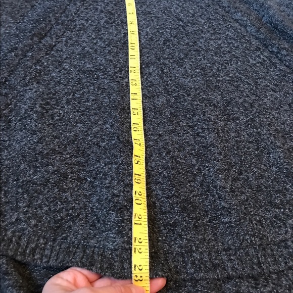 AB Studio Grey Sweater Cape. - Picture 8 of 8