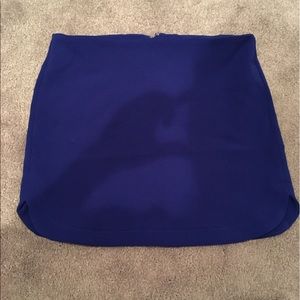 Blue skirt
