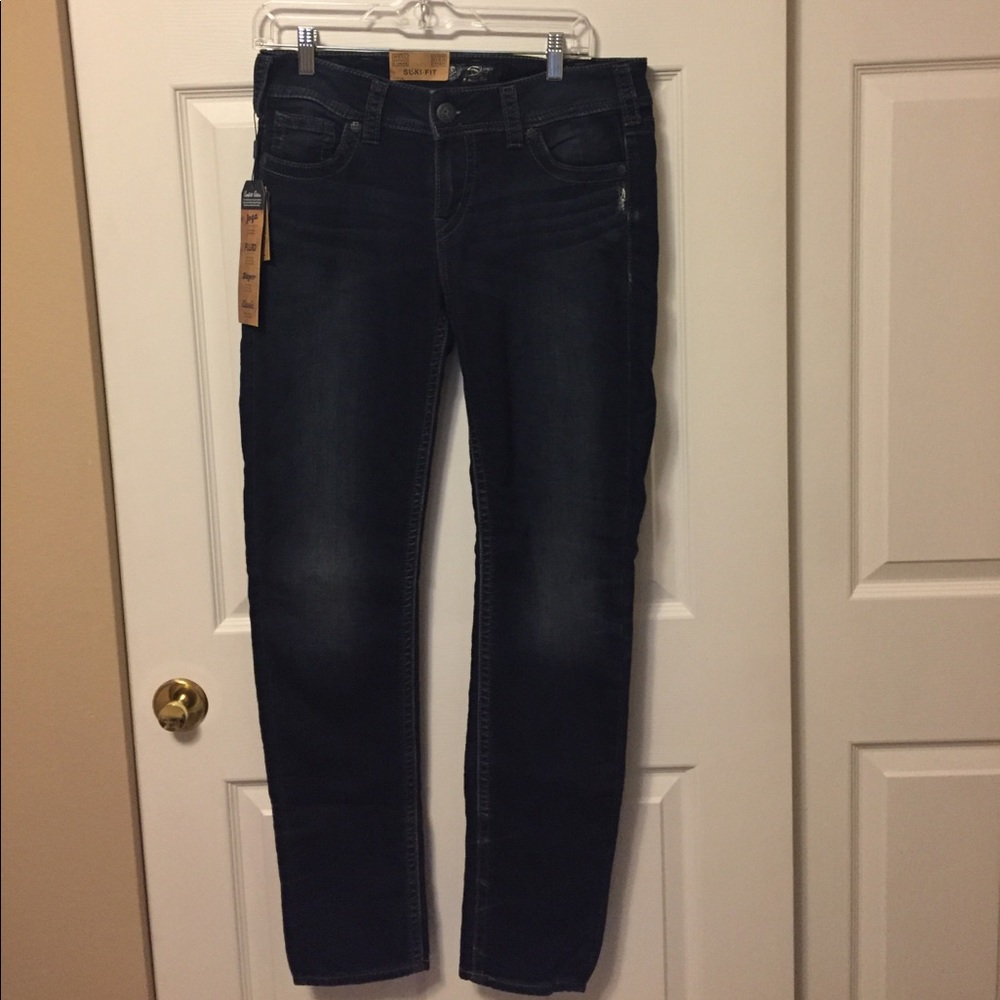 Silver Suki Fit Jeans