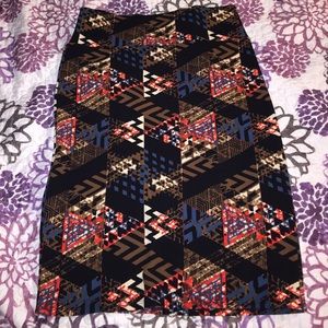 LULAROE CASSIE SKIRT XL
