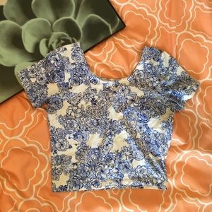 American Apparel floral Crop