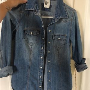 Denim shirt