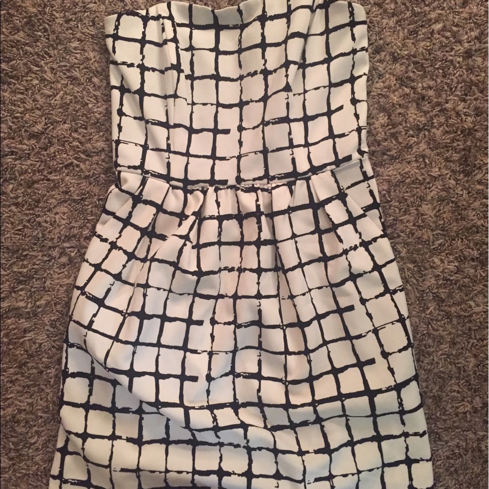 Black & White Mini Dress