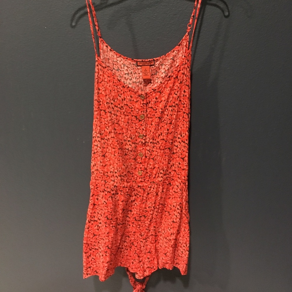 Orange romper