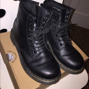 Kid's Black Dr. Martens