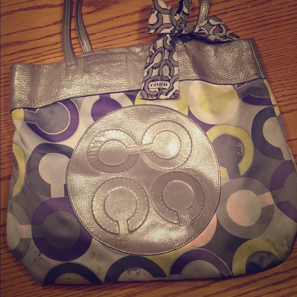 Pretty Pastel Coach Purse