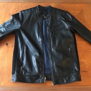 Men's guess leather jacket