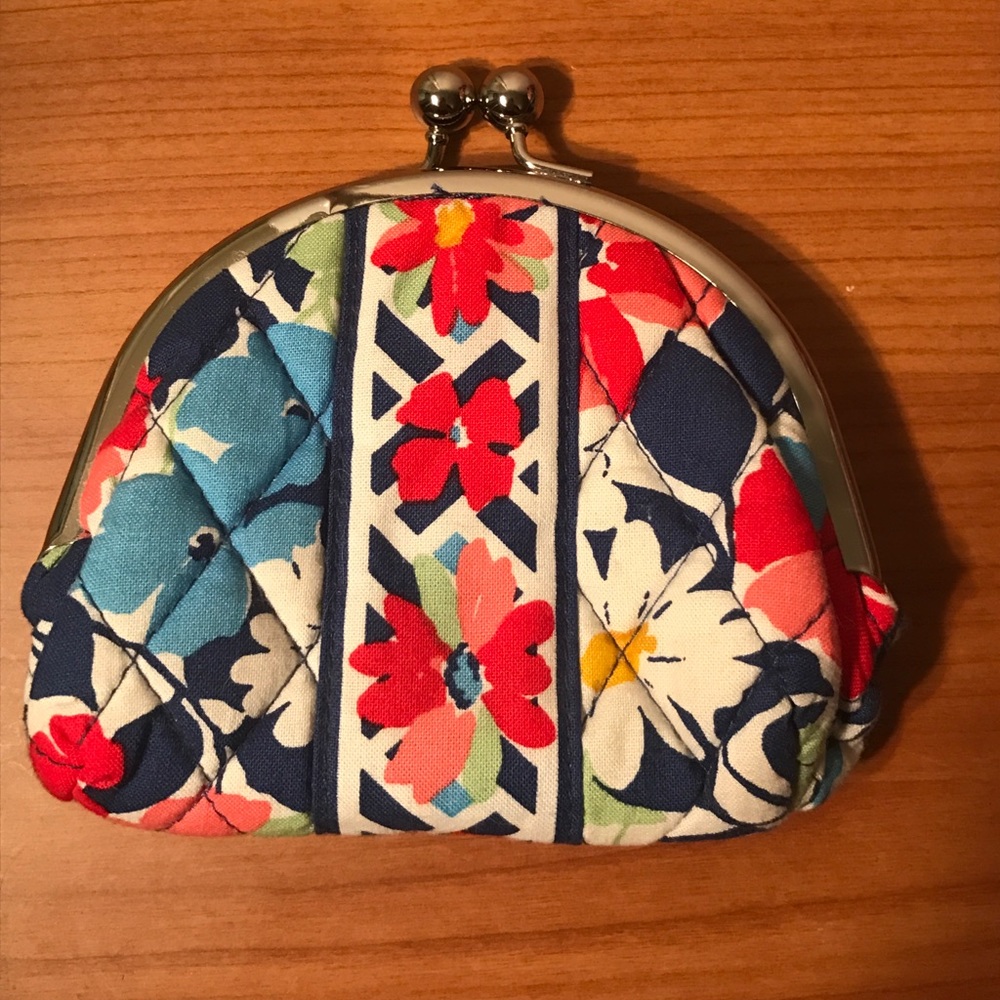 Vera Bradley Summer Cottage Coin Purse