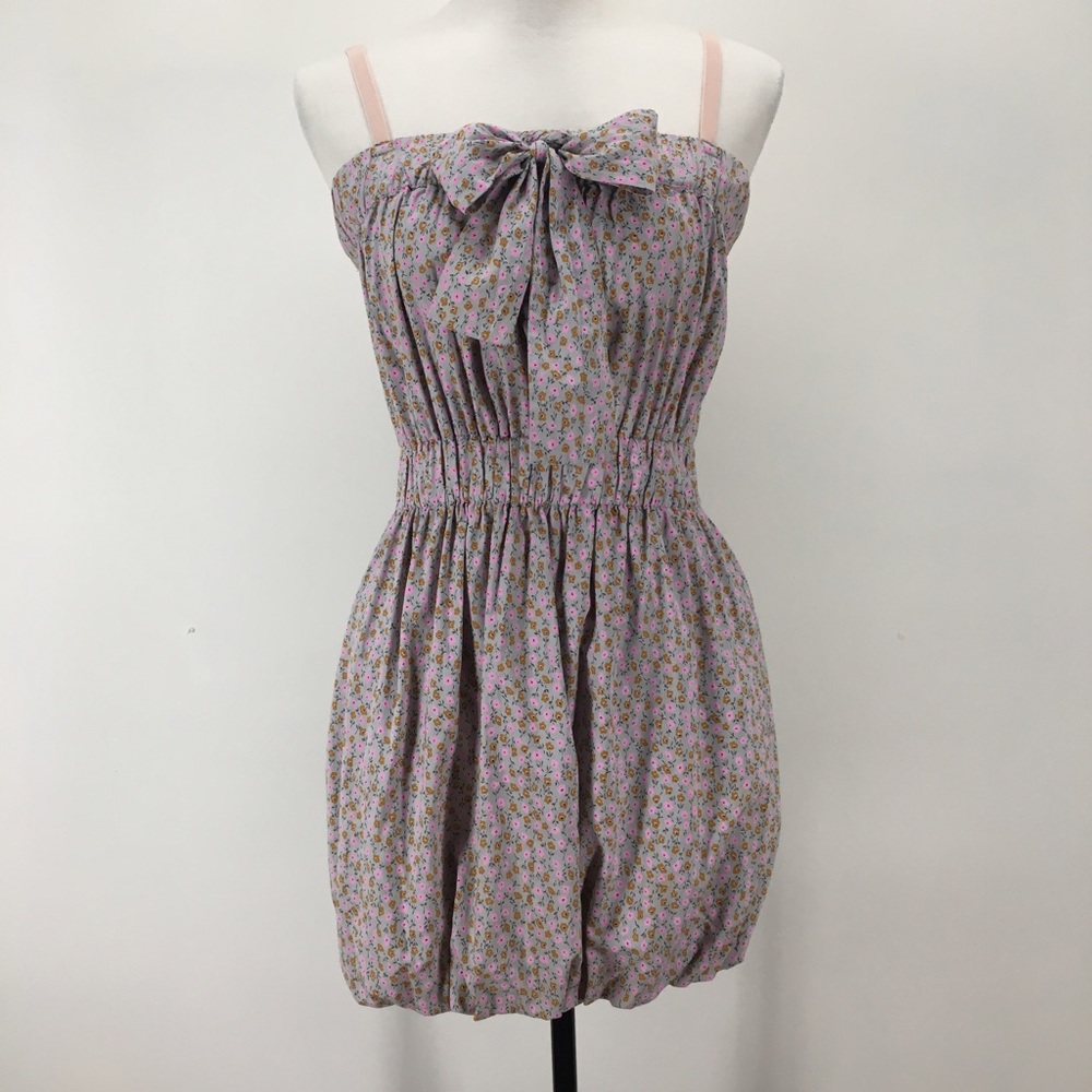 J. Crew Dizzy Floral Frankie mini-dress